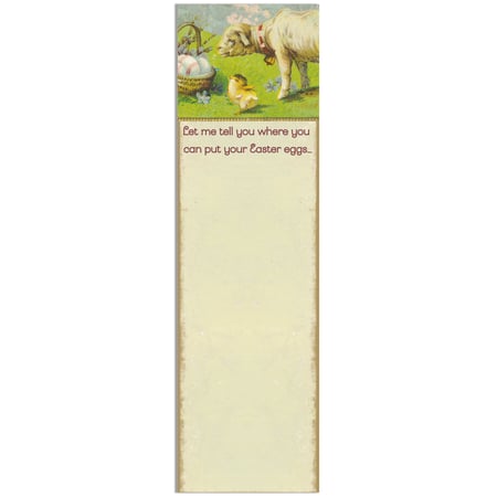 Your Easter Eggs List Pad - Paper, Magnet