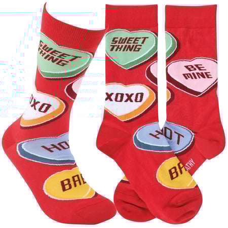 Sweet Thing Socks - Cotton, Nylon, Spandex
