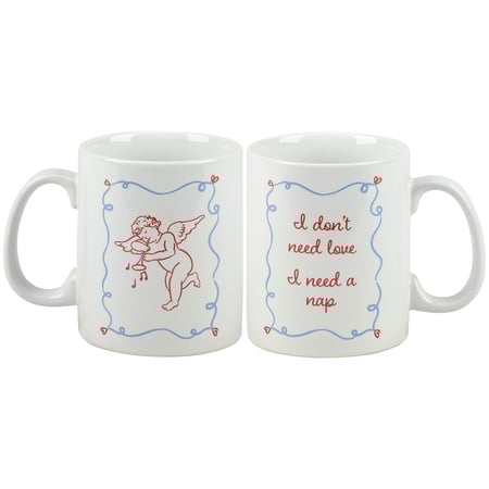 I Need A Nap Mug - Stoneware