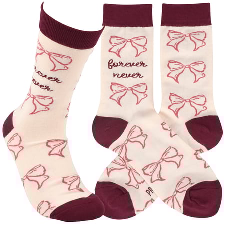 Forever Never Socks - Cotton, Nylon, Spandex