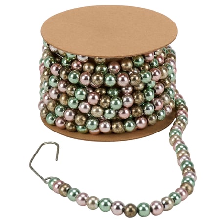 Blue And Pink Beaded Garland - Plastic