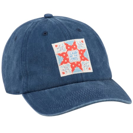 Land Of The Free Baseball Cap - Cotton, Metal