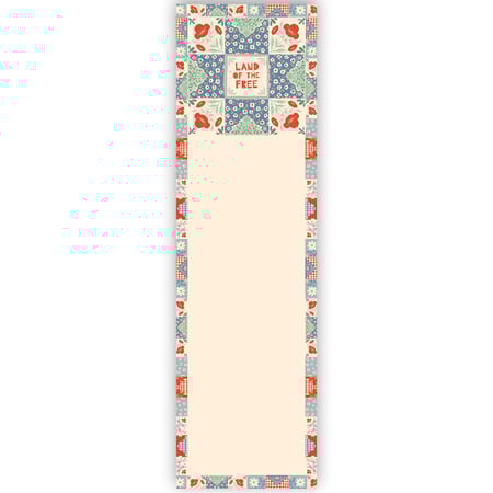 Land Of The Free List Pad - Paper, Magnet