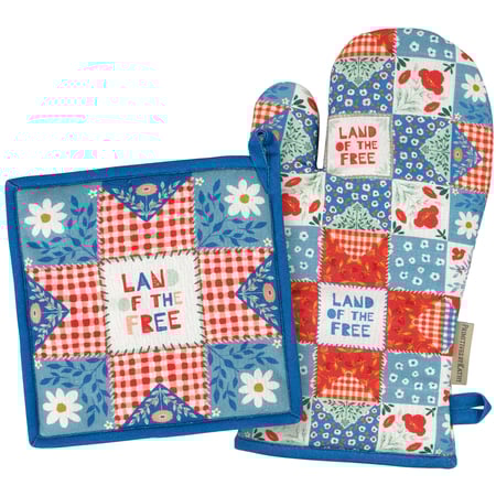 Land Of The Free Kitchen Set - Cotton