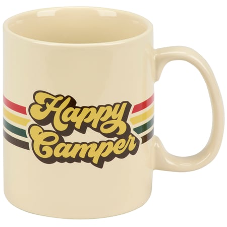 Happy Camper Mug - Stoneware