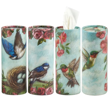 Hummingbirds Tissue Box Set - Paper, Facial Tissue
