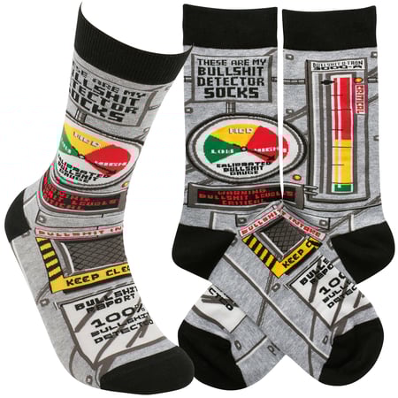 My Bull Detector Socks Socks - Cotton, Nylon, Spandex
