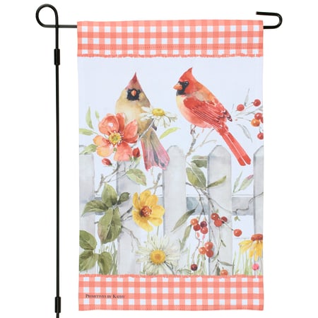 Everyday Cardinals Garden Flag - Polyester