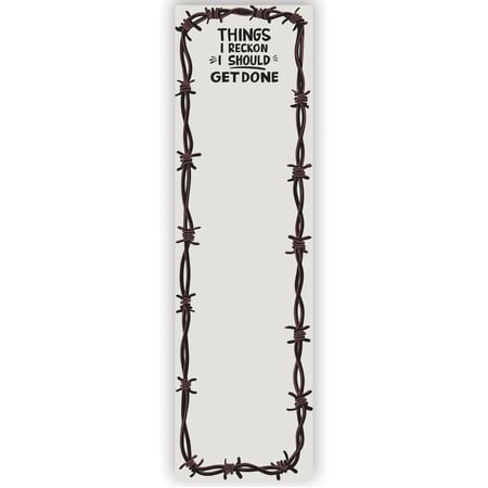 Things I Reckon I Should Get Done List Pad - Paper, Magnet