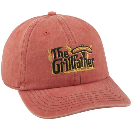 The Grillfather Baseball Cap - Cotton, Metal