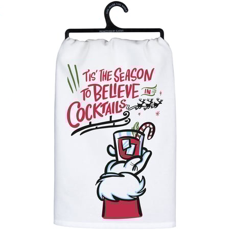 Tis The Season Kitchen Towel - Cotton