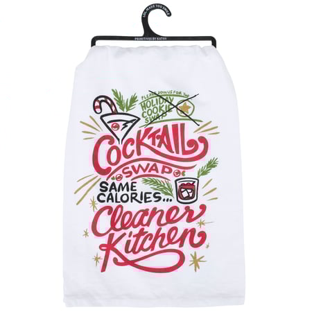 Cocktail Swap Kitchen Towel - Cotton