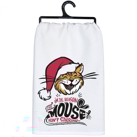 The Mouse Isn't Stirring Kitchen Towel - Cotton