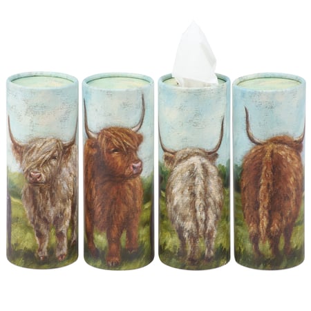 Highlands Tissue Box Set - Paper, Facial Tissue