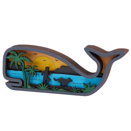 Whale Sitter - Wood