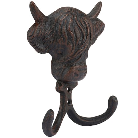 Highland Cow Wall Hook - Metal