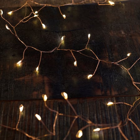 Copper String Lights - Wire, Plastic, Lights