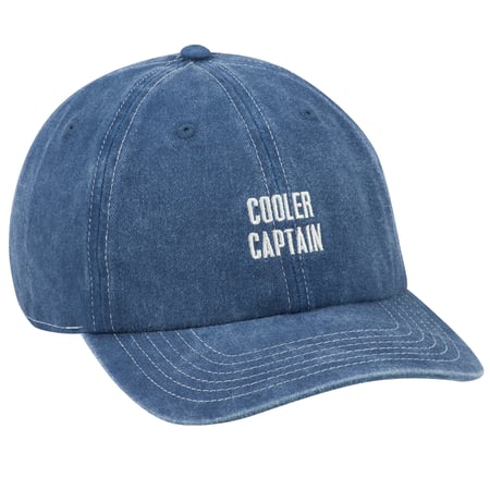 Cooler Captain Baseball Cap - Cotton, Metal