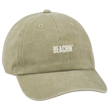 Beachin' Baseball Cap - Cotton, Metal