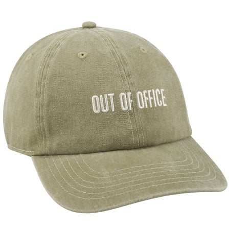 Out Of Office Baseball Cap - Cotton, Metal
