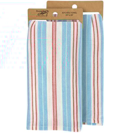 Americana Stripe Kitchen Towel - Cotton