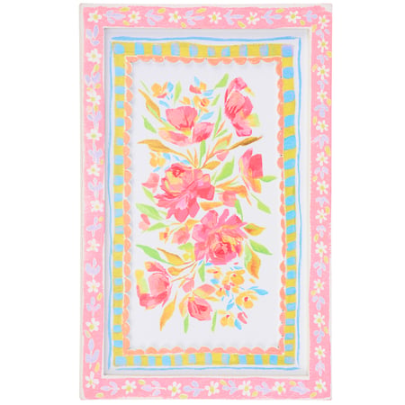 French Floral Wall Decor - Wood