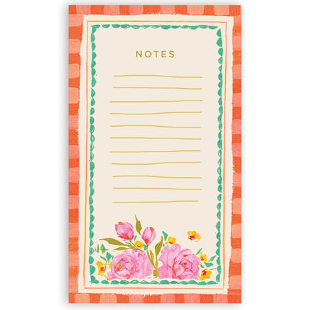 Large French Floral Notepad - Paper