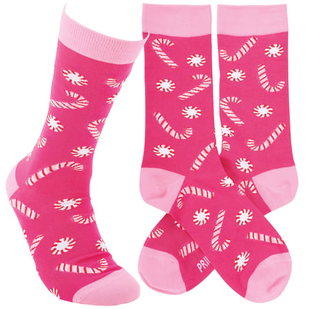 Colorful Christmas Socks - Cotton, Nylon, Spandex
