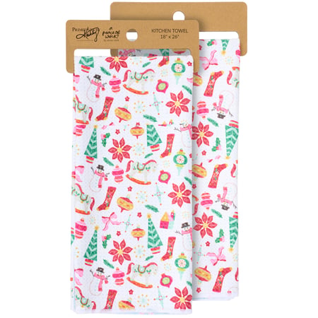 Retro Icon Kitchen Towel - Microfiber