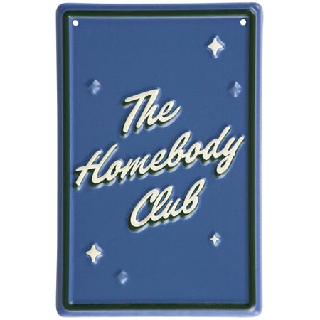 The Homebody Club Hanging Decor - Metal