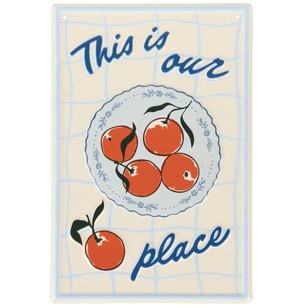 This Is Our Place Hanging Decor - Metal