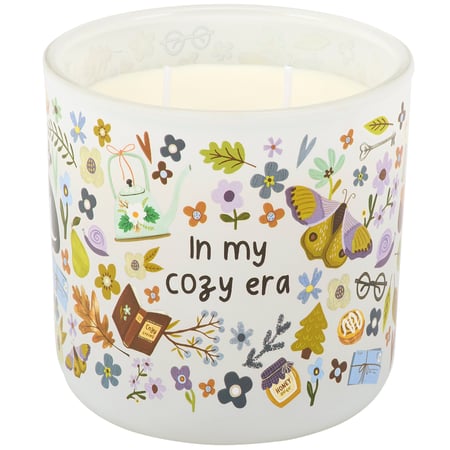 In My Cozy Era Candle - Soy Wax, Glass, Cotton