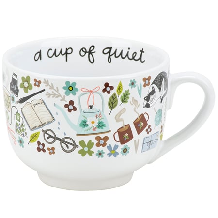 A Cup Of Quiet Mug - Stoneware
