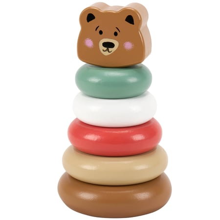 Bear Stacking Toy - Wood