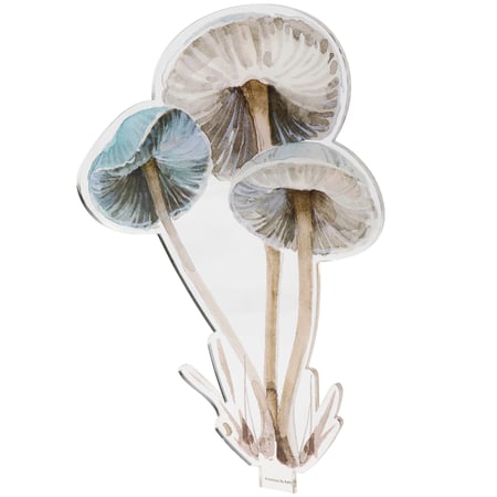 Mushroom Trio Acrylic Stem - Acrylic