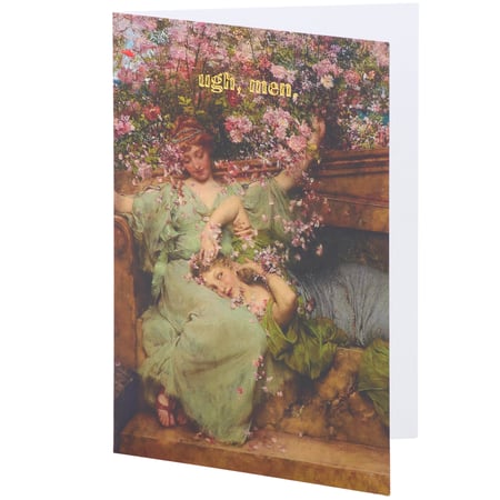 Ugh Men Greeting Card - Paper