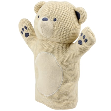 Teddy Bear Hand Puppet - Cotton