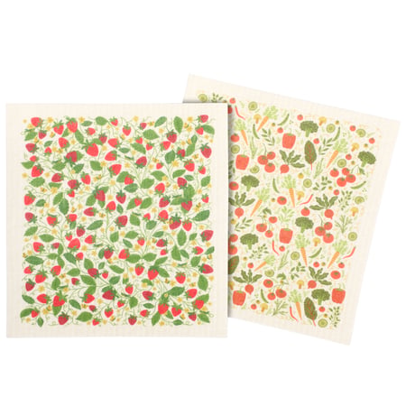 Garden Swedish Cloth Set - Cellulose, Cotton