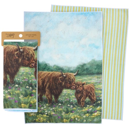 Spring Highland Kitchen Towel - Microfiber