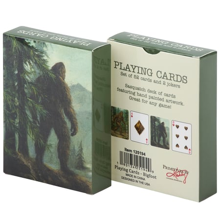 Bigfoot Playing Cards - Paper