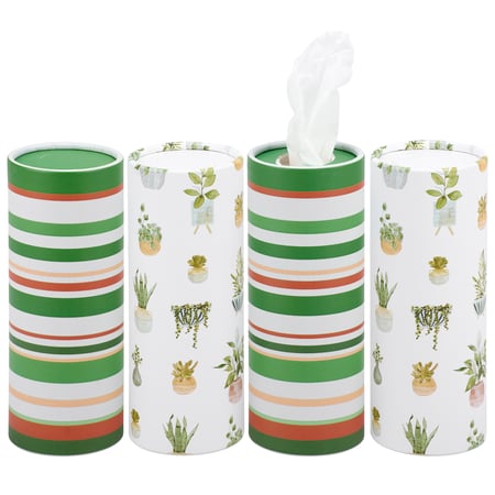 Plants Tissue Box Set - Paper, Facial Tissue