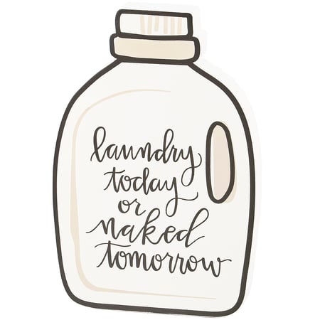 Laundry Today Chunky Sitter - Wood