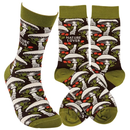 Nature Lover Socks - Cotton, Nylon, Spandex
