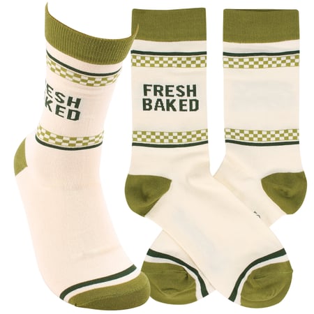 Fresh Baked Socks - Cotton, Nylon, Spandex