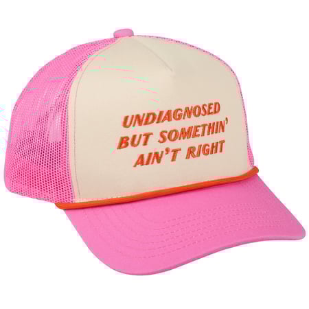 Undiagnosed But Trucker Hat - Cotton, Polyester, Plastic