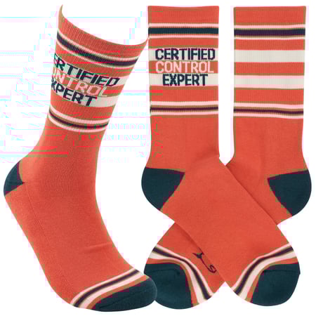 Certified Control Expert Socks - Cotton, Nylon, Spandex