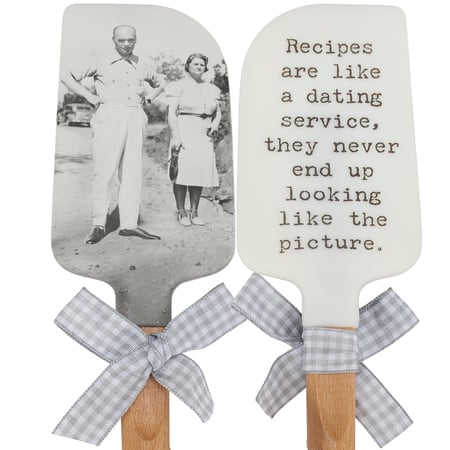 Recipes Are Like Spatula - Silicone, Wood