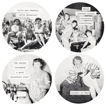 Let's Drink Coasters - Paper