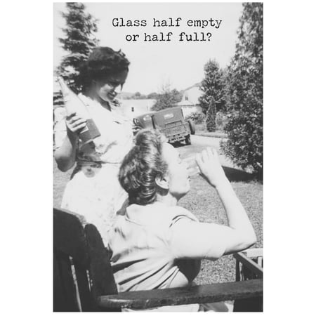 The Glass Greeting Card - Paper