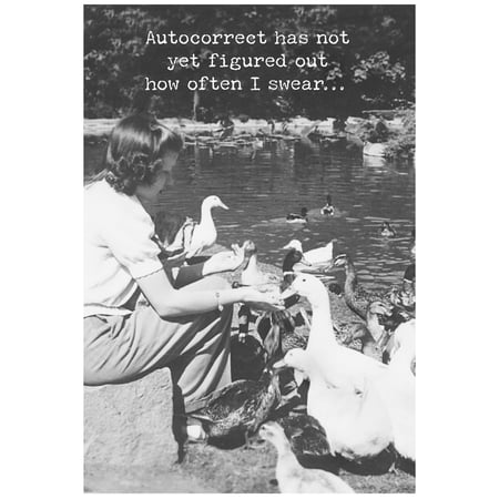 Autocorrect Greeting Card - Paper